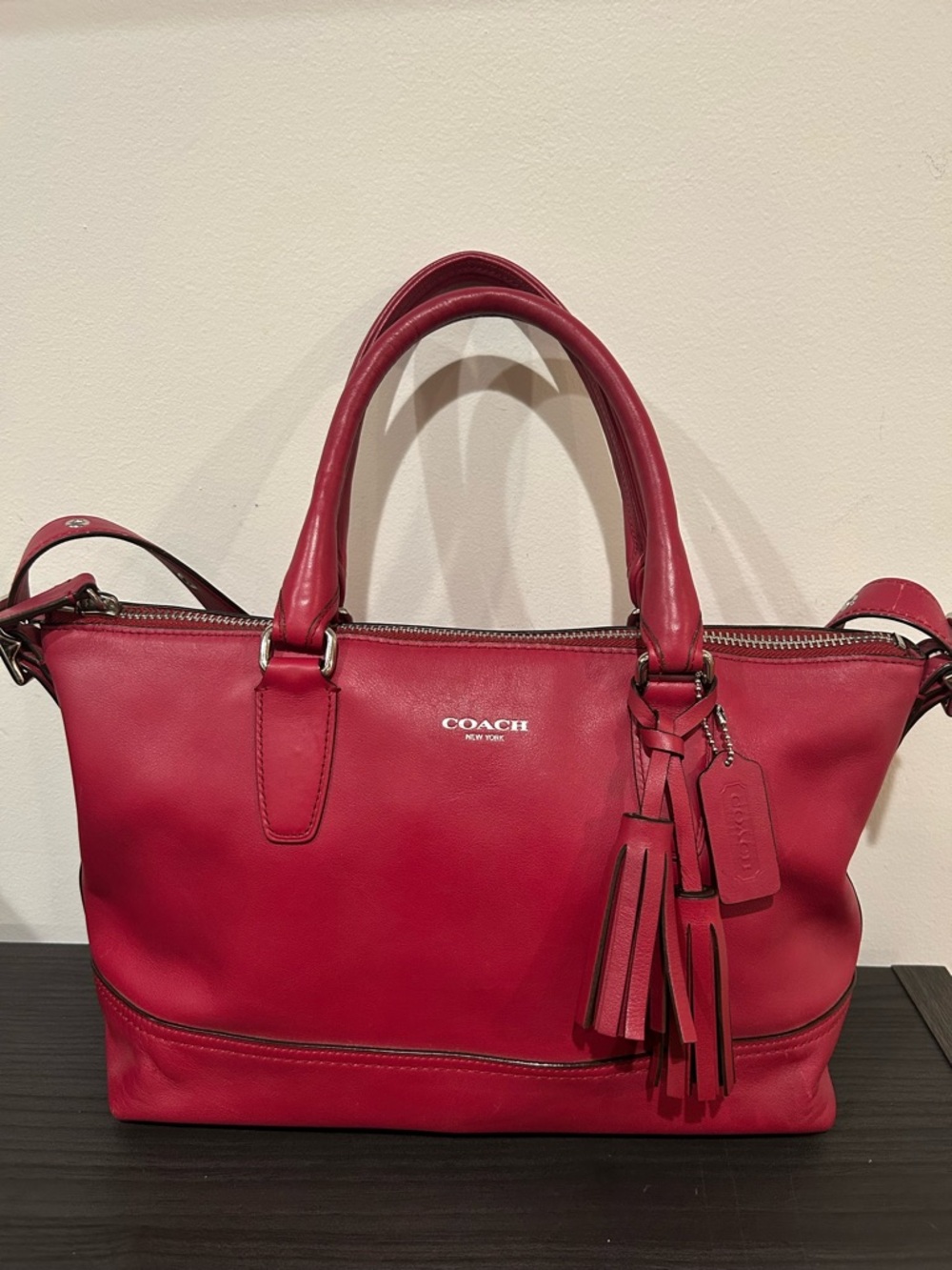 Coach Molly Legacy East West Satchel EUC